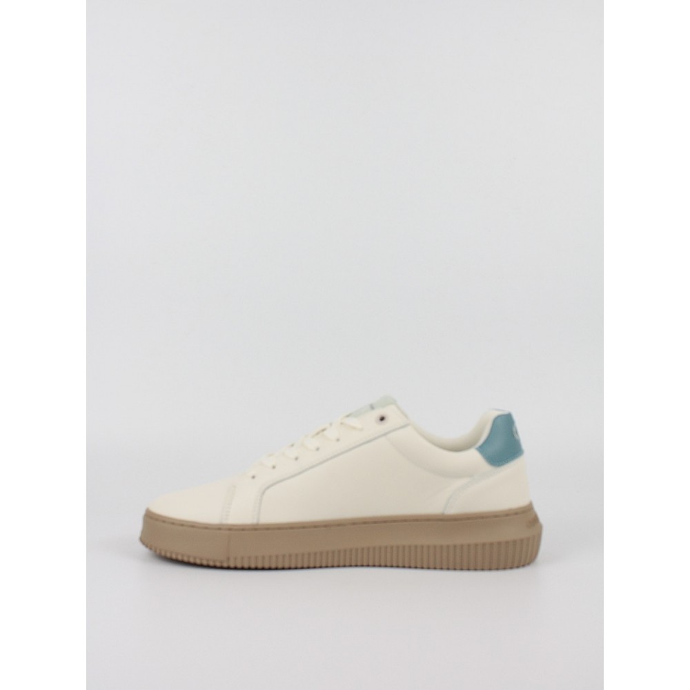 Ανδρικά Sneaker Calvin KLein Chunky Cupsole Monologo YM0YM00681-0K9 Μπεζ