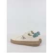 Ανδρικά Sneaker Calvin KLein Chunky Cupsole Monologo YM0YM00681-0K9 Μπεζ