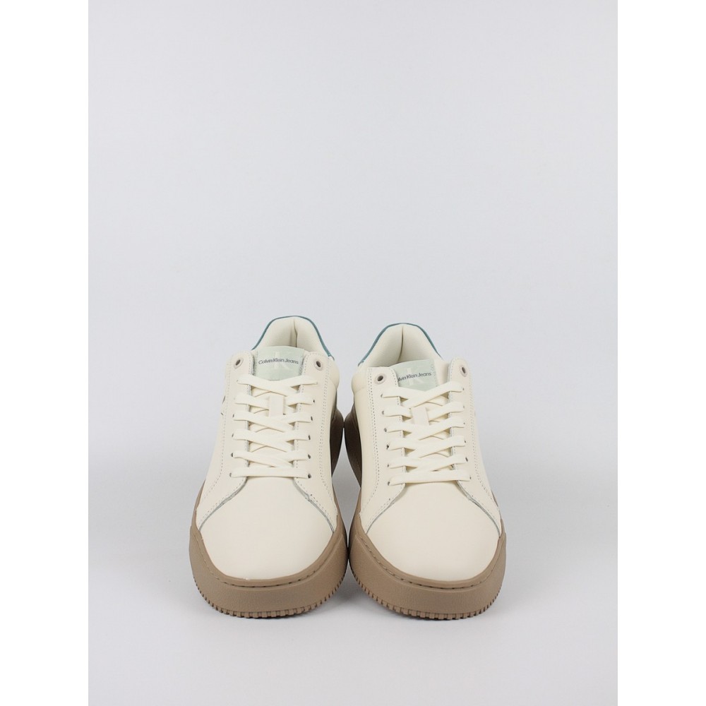 Ανδρικά Sneaker Calvin KLein Chunky Cupsole Monologo YM0YM00681-0K9 Μπεζ