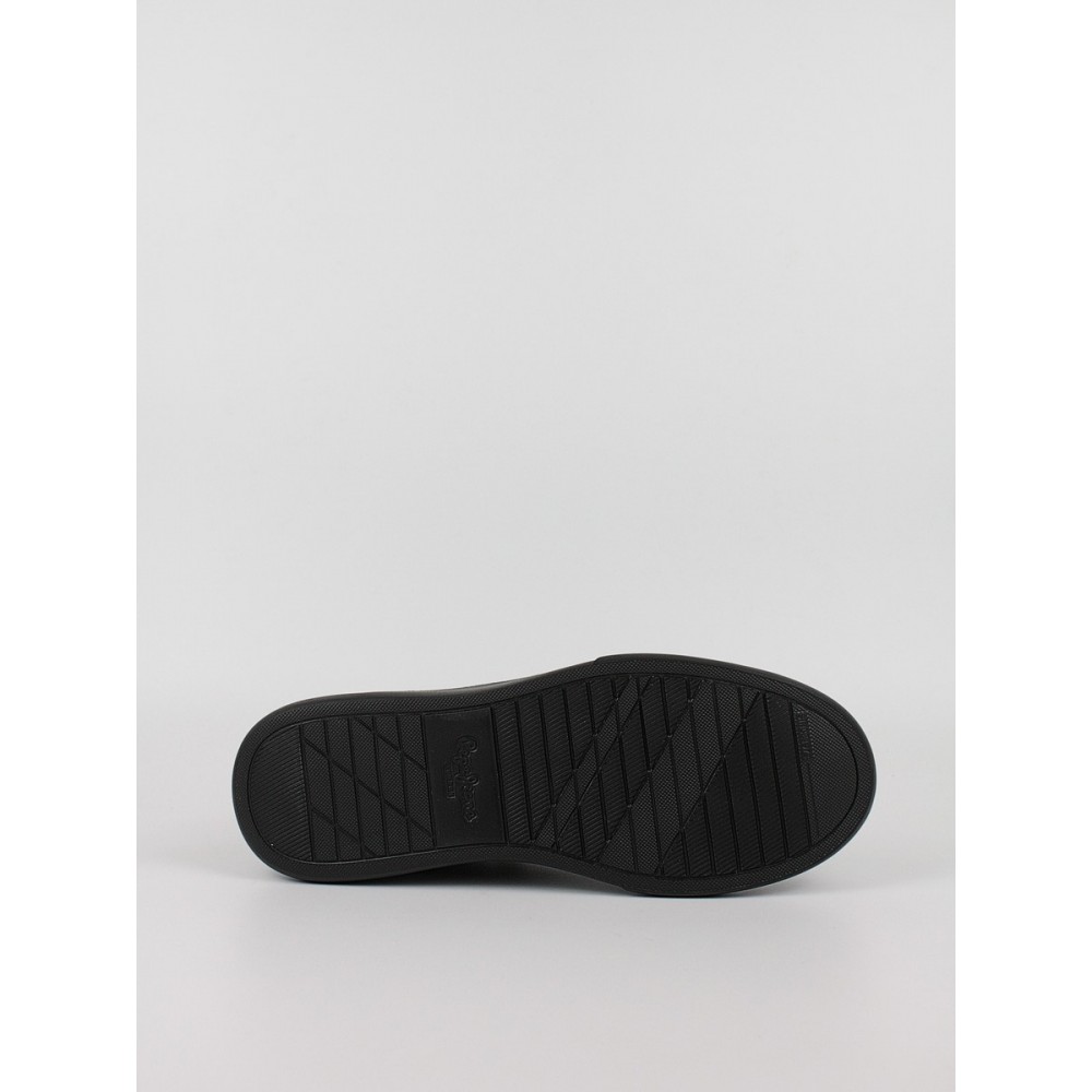 Ανδρικό Sneaker Pepe Jeans London Eaton Basic PMS30981-999 Μαύρο