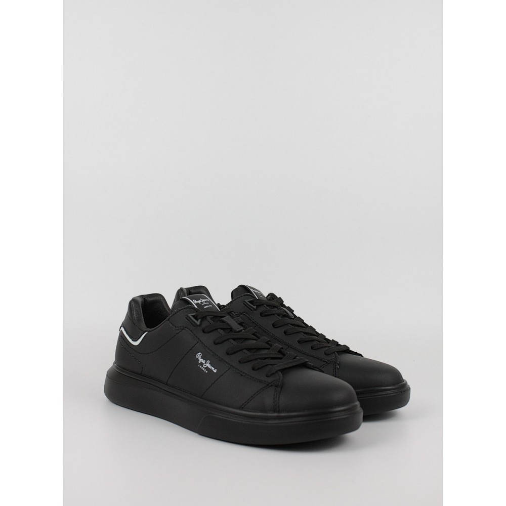 Men Sneaker Pepe Jeans London Eaton Basic PMS30981-999 Black