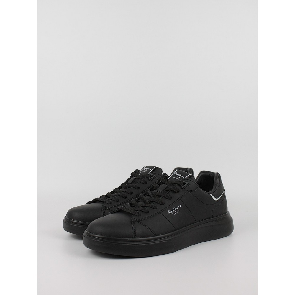 Men Sneaker Pepe Jeans London Eaton Basic PMS30981-999 Black