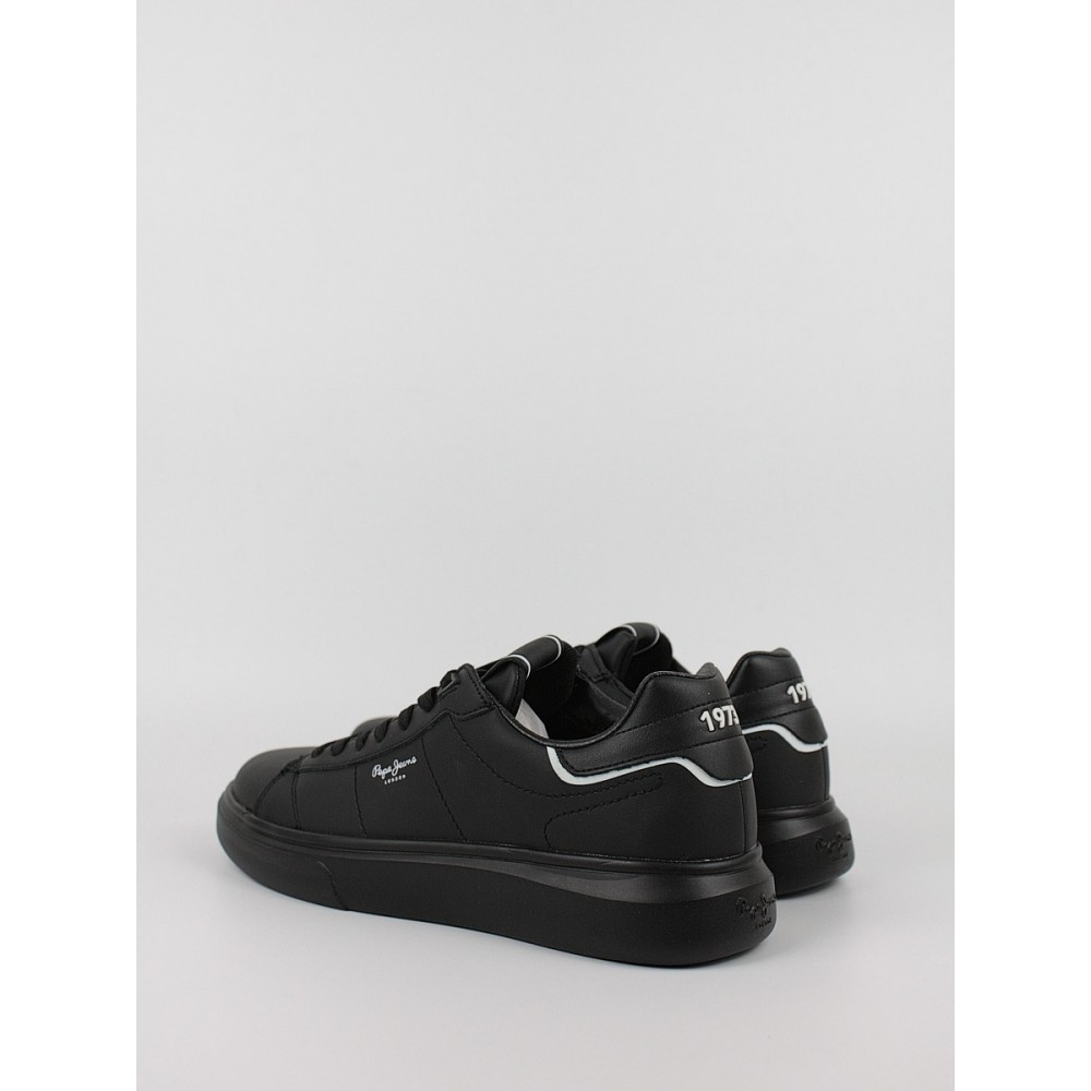 Men Sneaker Pepe Jeans London Eaton Basic PMS30981-999 Black