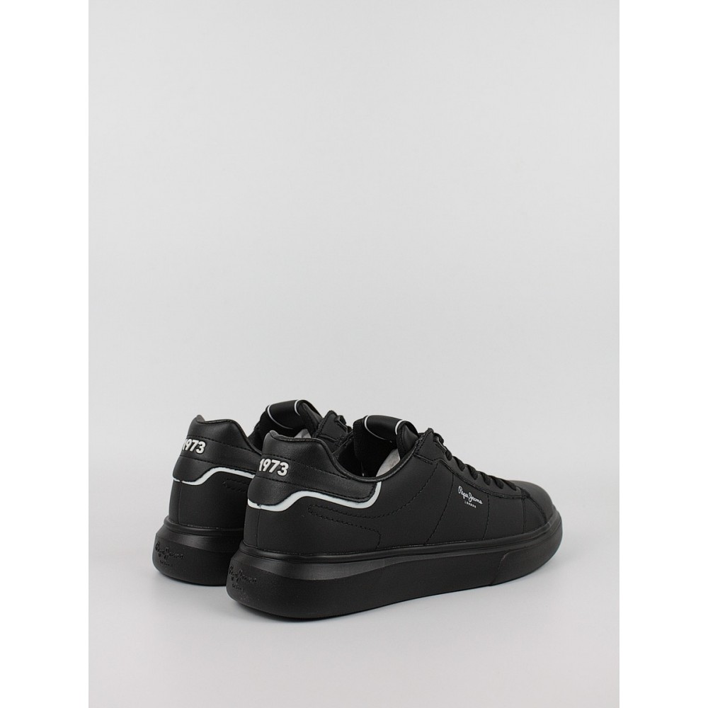 Men Sneaker Pepe Jeans London Eaton Basic PMS30981-999 Black