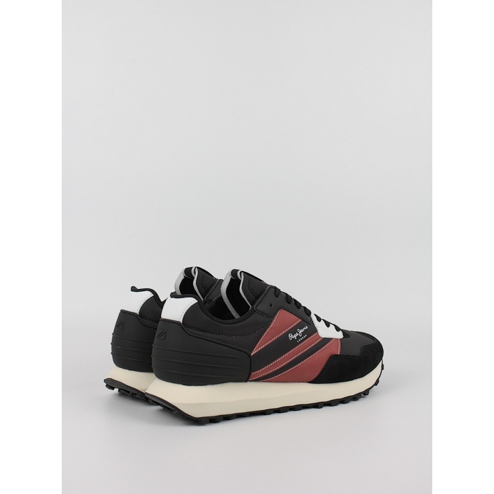 Ανδρικό Sneaker Pepe Jeans London Foster Plug M PMS30987-999 Μαύρο