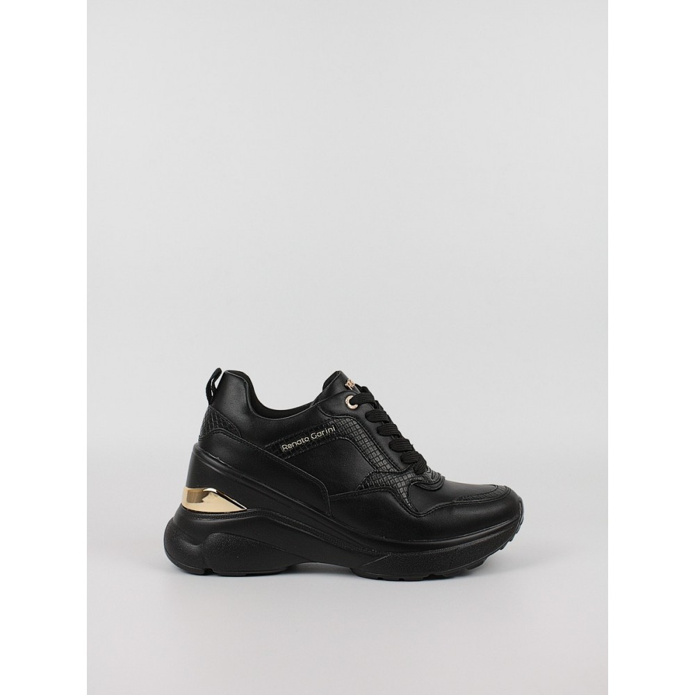 Γυναικείο Sneaker Renato Garini R119R152434F Μαύρο Γυναικείο Sneaker Renato Garini R119R152434F Μαύρο