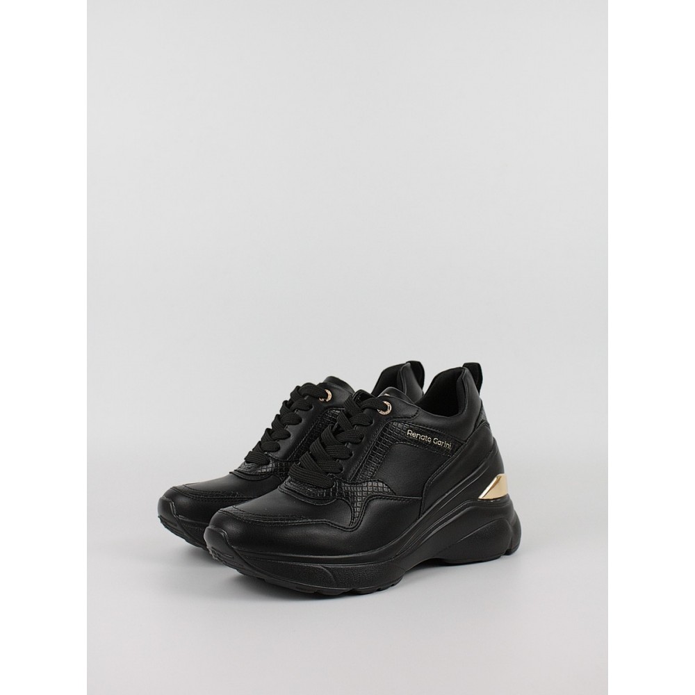 Γυναικείο Sneaker Renato Garini R119R152434F Μαύρο Γυναικείο Sneaker Renato Garini R119R152434F Μαύρο
