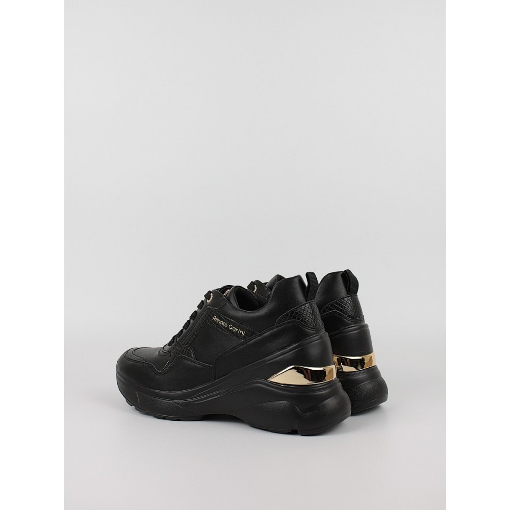 Γυναικείο Sneaker Renato Garini R119R152434F Μαύρο Γυναικείο Sneaker Renato Garini R119R152434F Μαύρο