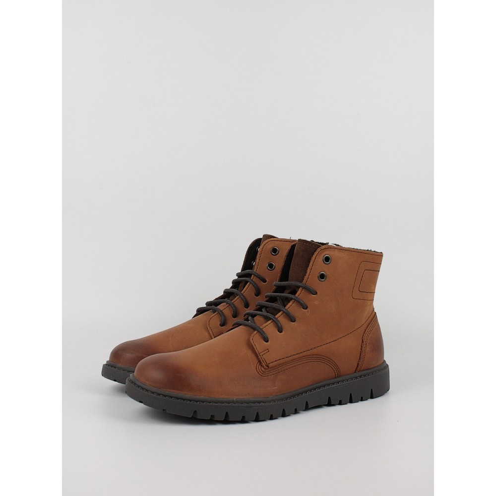 Men's Boot Geox Chiacciaio D U36DGD 000CL C6001 Cognac