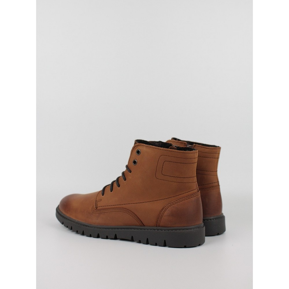 Men's Boot Geox Chiacciaio D U36DGD 000CL C6001 Cognac