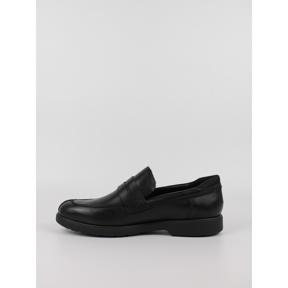 Ανδρικό Loafer Geox Spherica EC11 U25EMB 00043 C9999 Μαύρο