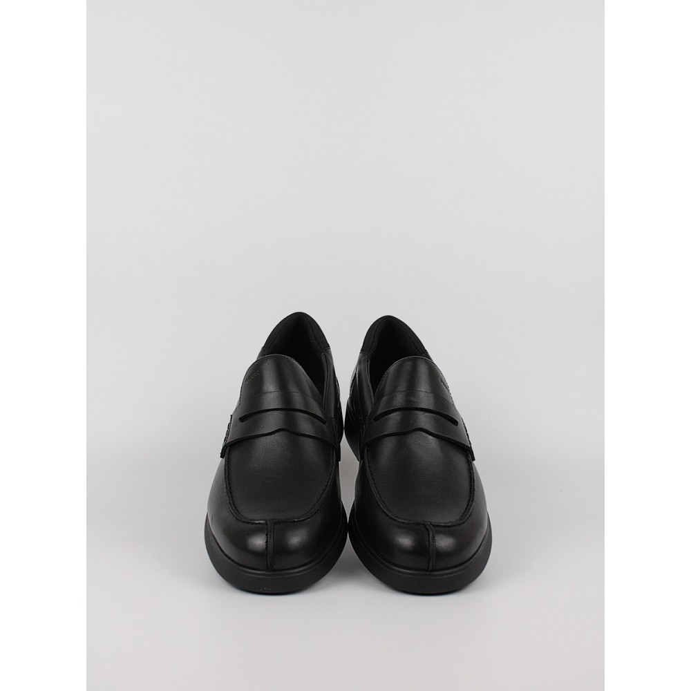 Ανδρικό Loafer Geox Spherica EC11 U25EMB 00043 C9999 Μαύρο