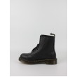 Women Boots Dr Martens 1460 Smooth Leather Lace Up Boots Black