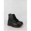 Women Boots Dr Martens 1460 Smooth Leather Lace Up Boots Black