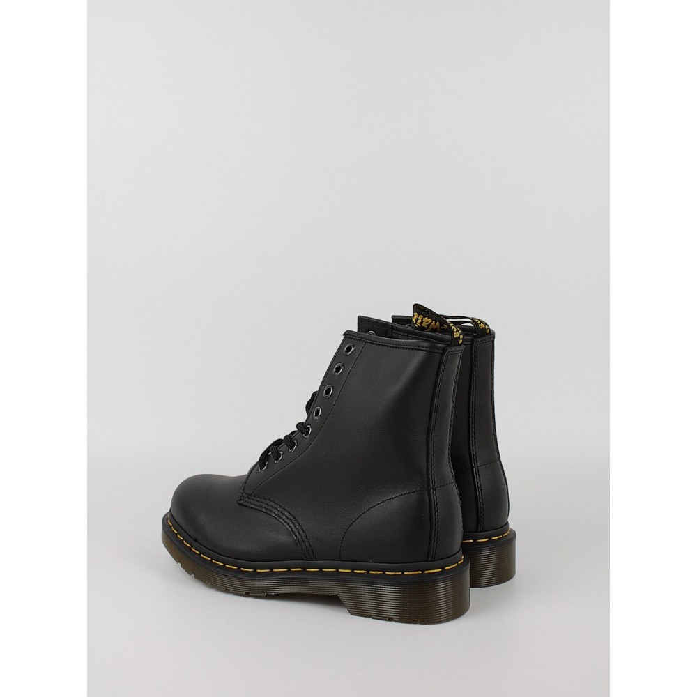 Women Boots Dr Martens 1460 Smooth Leather Lace Up Boots Black