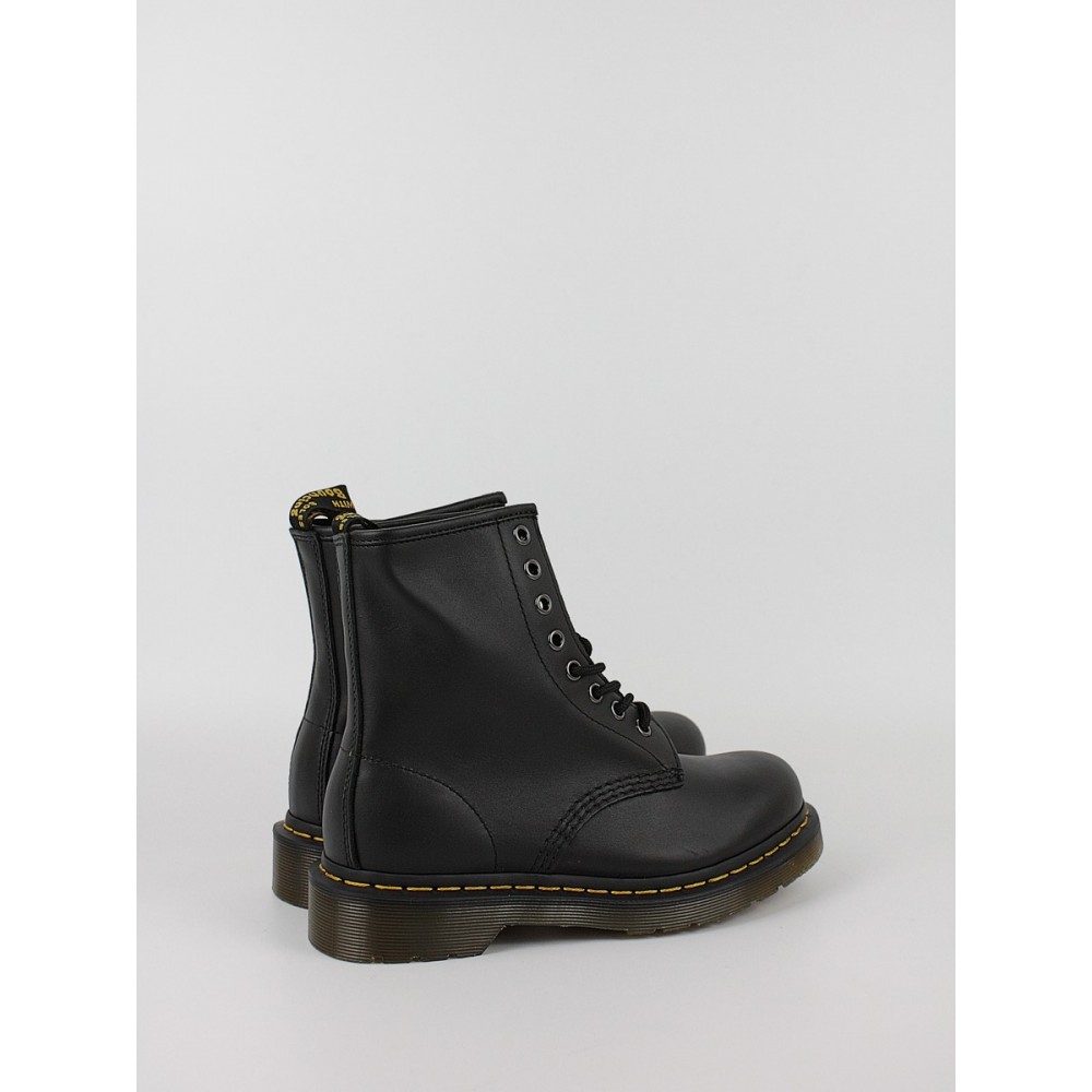 Women Boots Dr Martens 1460 Smooth Leather Lace Up Boots Black