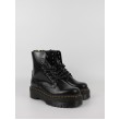 Women Boots Dr Martens Jadon Smooth Leather Platform Boots Black