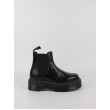 Γυναικείο Αρβυλάκι Dr Martens 2976 Quad Smooth Leather Platform Chelsea Boots Μαύρο