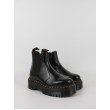 Γυναικείο Αρβυλάκι Dr Martens 2976 Quad Smooth Leather Platform Chelsea Boots Μαύρο