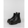 Γυναικείο Αρβυλάκι Dr Martens 2976 Quad Smooth Leather Platform Chelsea Boots Μαύρο