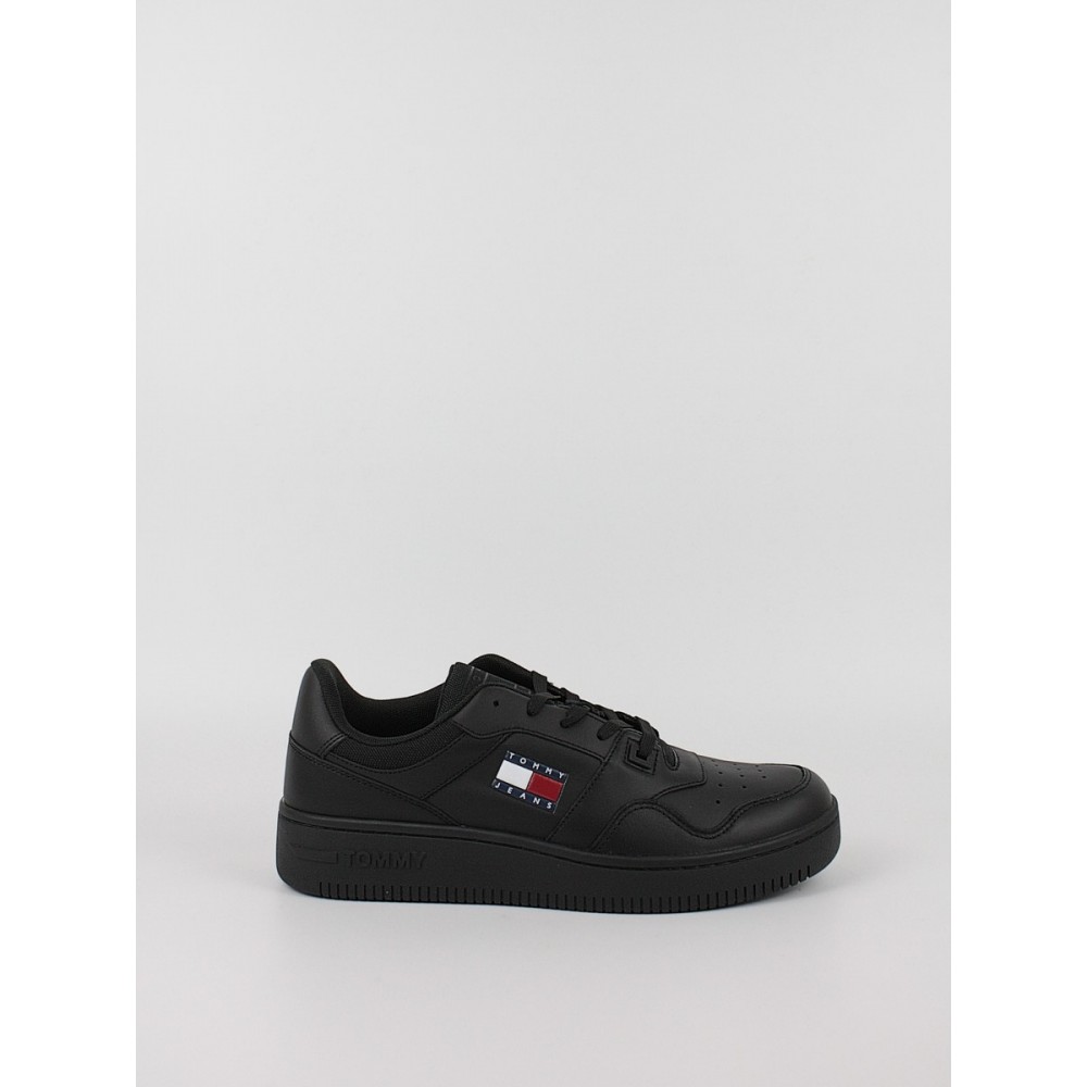 Ανδρικά Sneaker Tommy Hilfiger Tommy Jeans Retro Basket EM0EM00955-0GK Μαύρο Ανδρικά Sneaker Tommy Hilfiger Tommy Jeans Retro Basket EM0EM00955-0GK Μαύρο