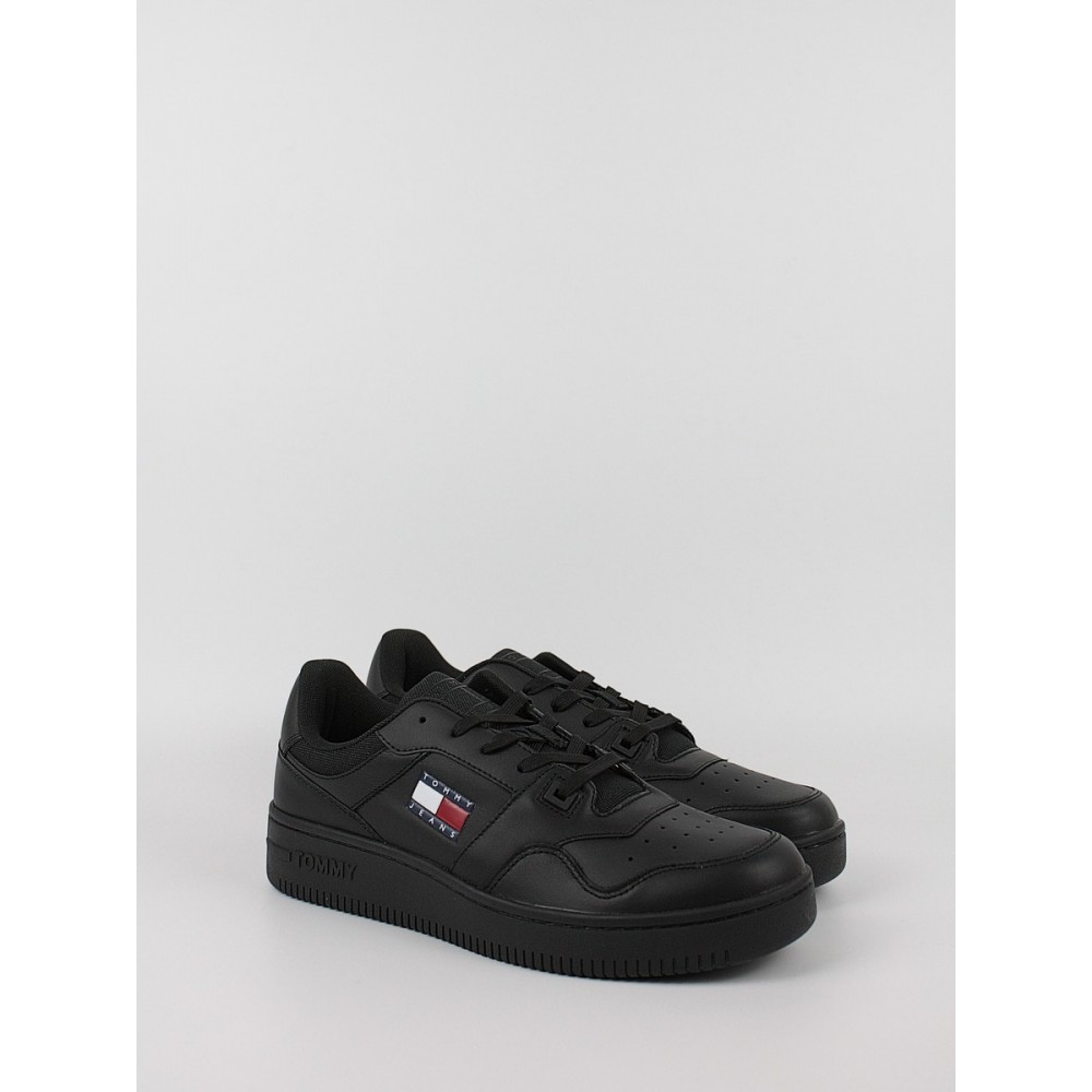 Ανδρικά Sneaker Tommy Hilfiger Tommy Jeans Retro Basket EM0EM00955-0GK Μαύρο