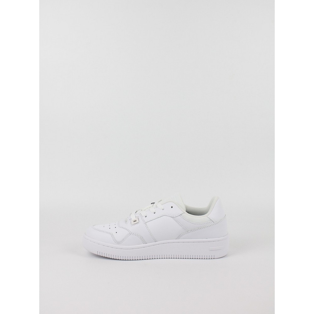 Γυναικεία Sneaker Tommy Hilfiger Tjw Retro Basket Essential EN0EN02434-YBR Ασπρο