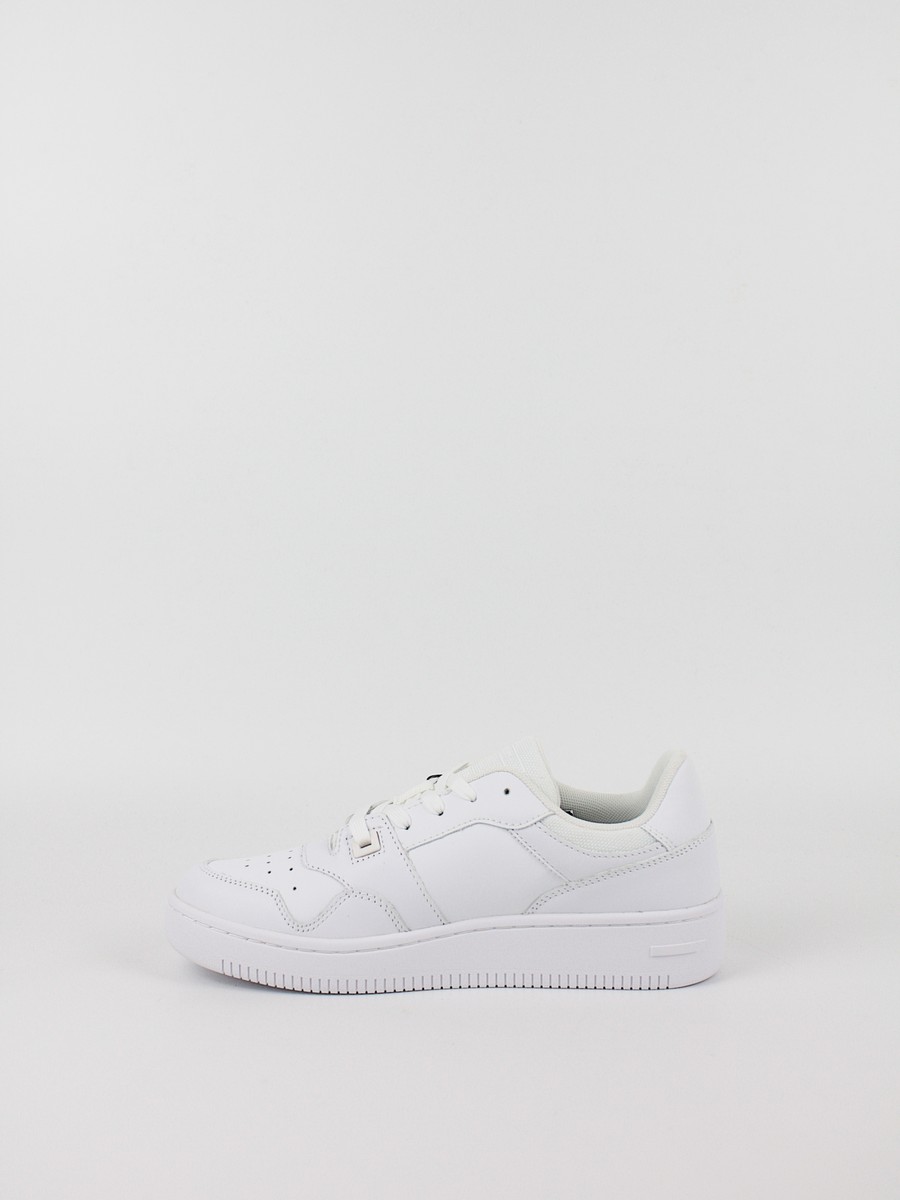 Women Sneaker Tommy Hilfiger Tjw Retro Basket Essential EN0EN02434-YBR White