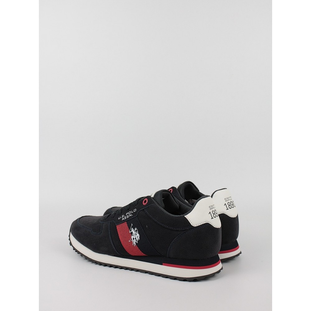 Ανδρικό Sneaker Us Polo Assn XIRIO004A-DBL001 Μπλε Ανδρικό Sneaker Us Polo Assn XIRIO004A-DBL001 Μπλε