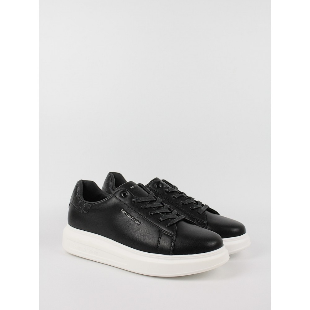 Ανδρικό Sneaker Renato Garini R5700720312J Μαύρο Ανδρικό Sneaker Renato Garini R5700720312J Μαύρο