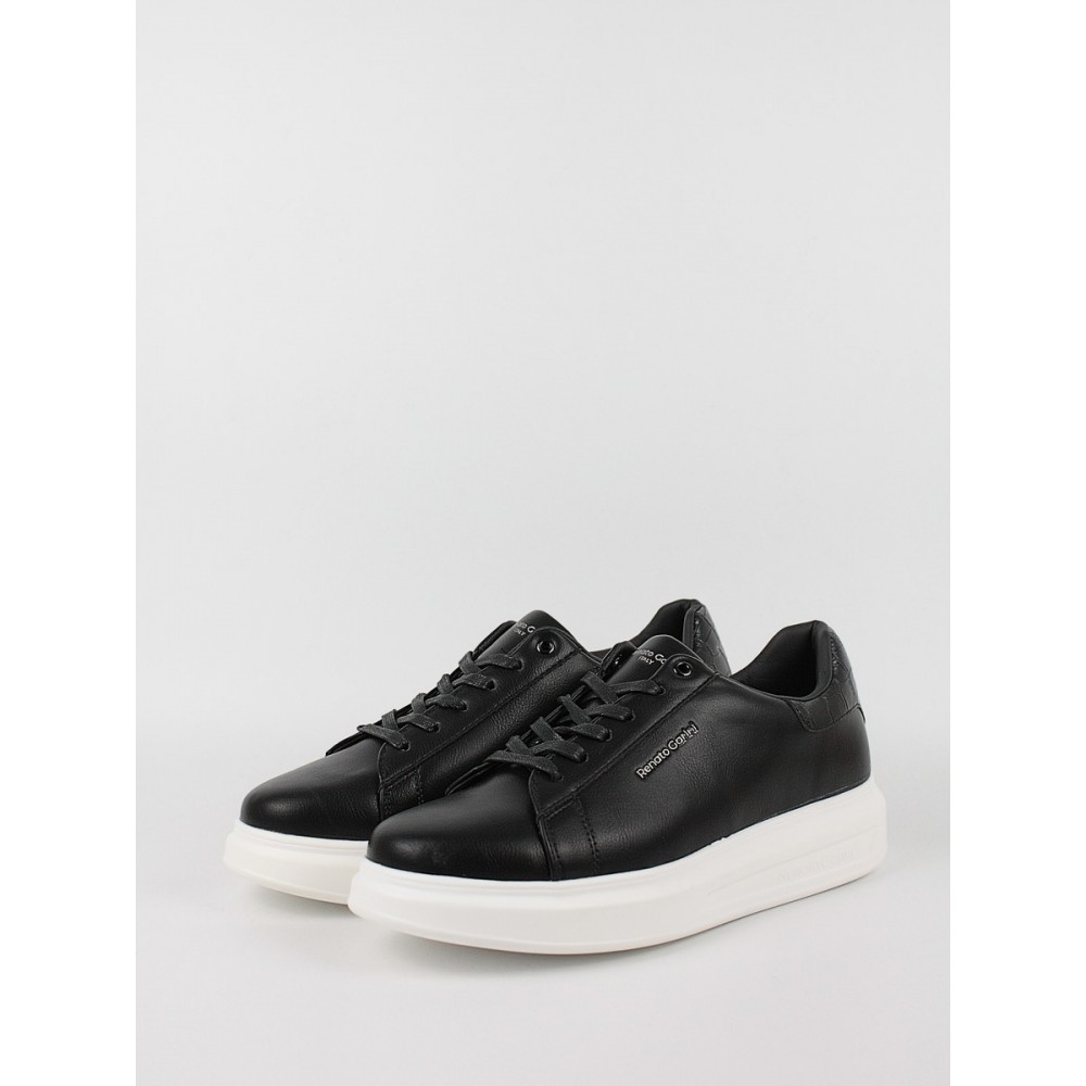Ανδρικό Sneaker Renato Garini R5700720312J Μαύρο Ανδρικό Sneaker Renato Garini R5700720312J Μαύρο