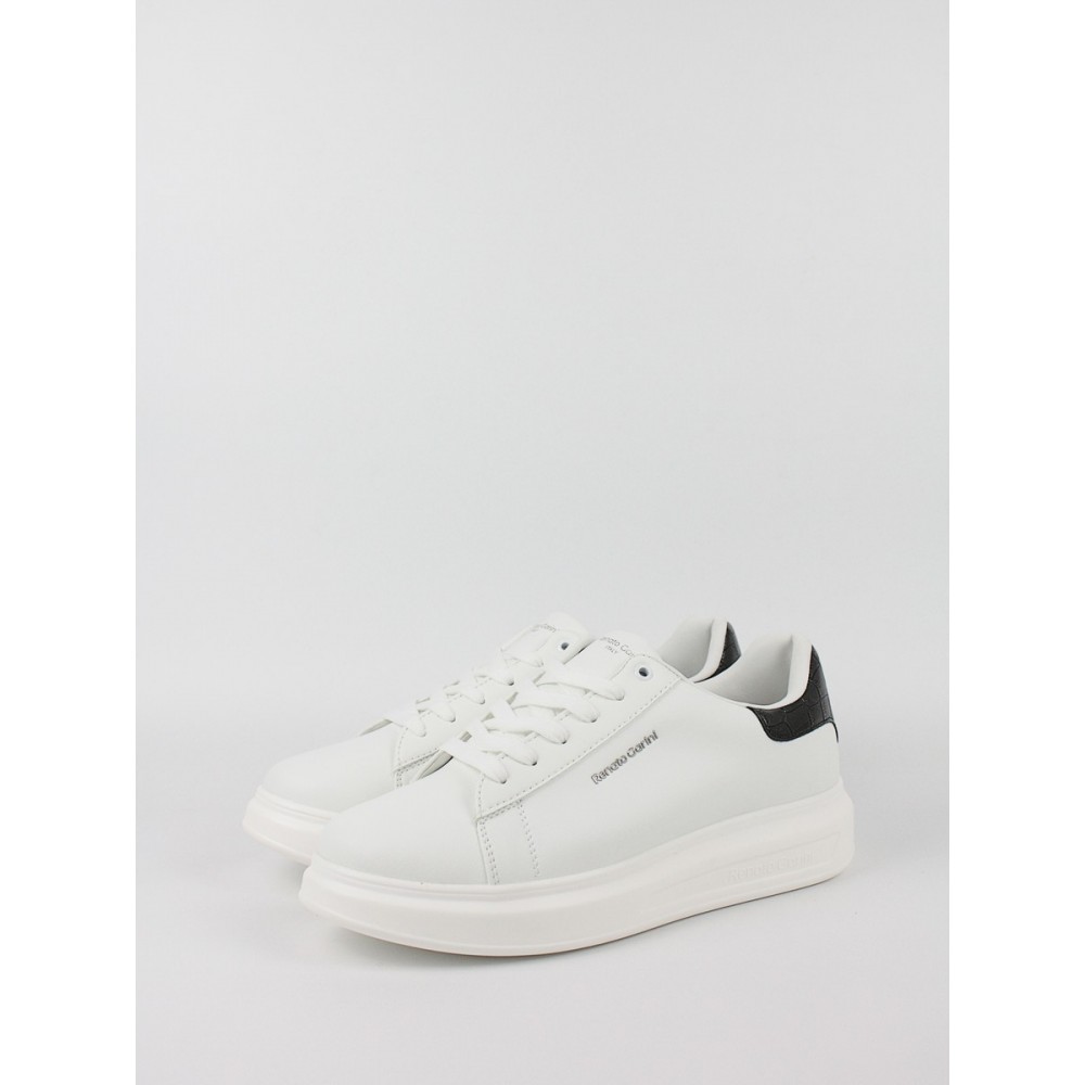 Ανδρικό Sneaker Renato Garini R5700720375N Ασπρο Ανδρικό Sneaker Renato Garini R5700720375N Ασπρο