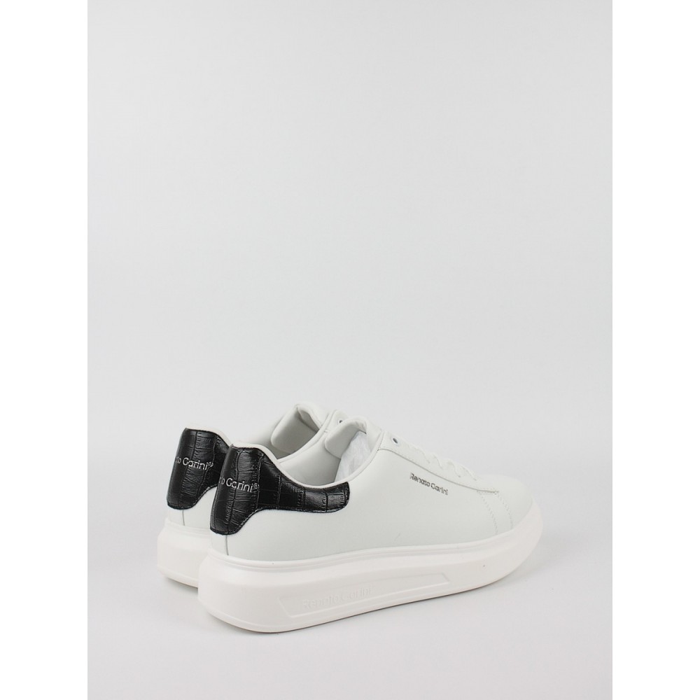 Ανδρικό Sneaker Renato Garini R5700720375N Ασπρο Ανδρικό Sneaker Renato Garini R5700720375N Ασπρο