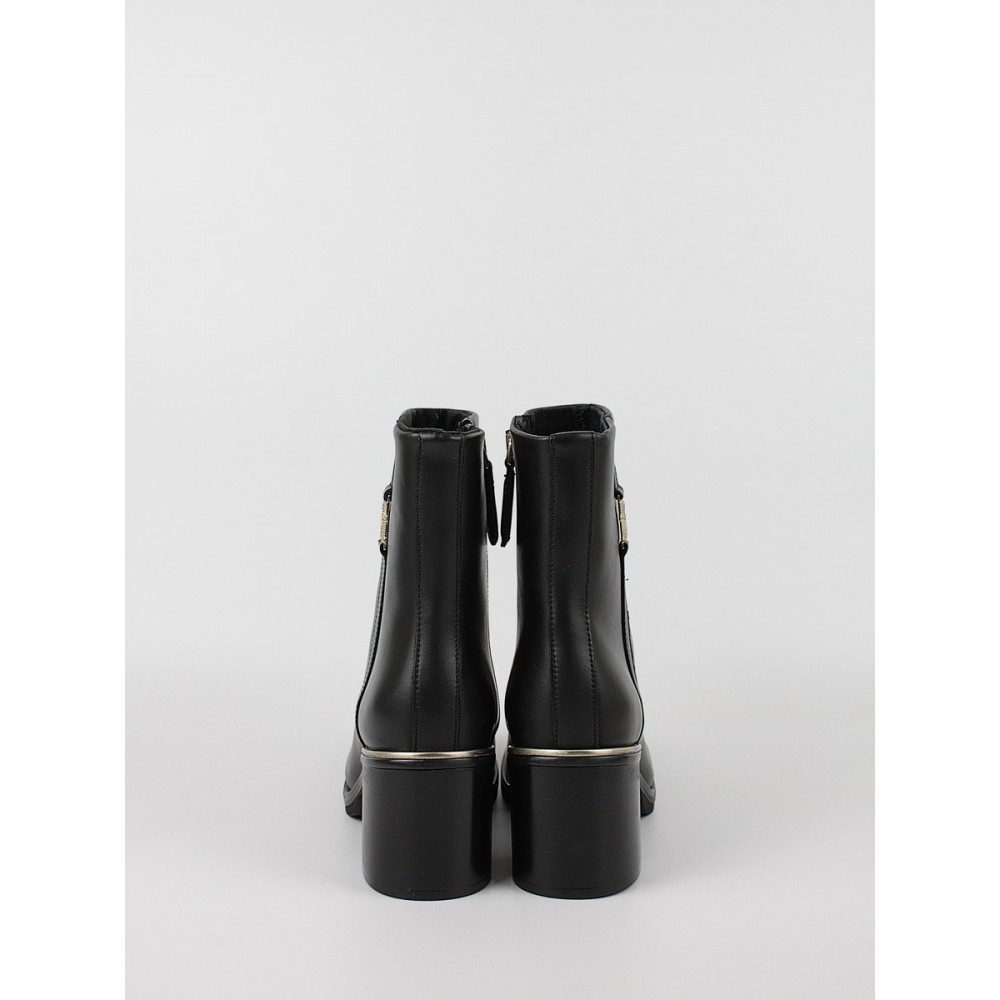 Γυναικεία Μποτάκι Tommy Hilfiger Feminine Th Hardwear Mid Bootie FM0FM07539-BDS Μαύρο Γυναικεία Μποτάκι Tommy Hilfiger Feminine Th Hardwear Mid Bootie FM0FM07539-BDS Μαύρο