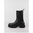 Γυναικεία Μποτάκι Tommy Hilfiger Essential Leather Chelsea Boot FW0FW07490-BDS Μαύρο