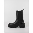 Women Boots Tommy Hilfiger Essential Leather Chelsea Boot FW0FW07490-BDS Black