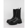 Γυναικεία Μποτάκι Tommy Hilfiger Essential Leather Chelsea Boot FW0FW07490-BDS Μαύρο