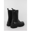 Γυναικεία Μποτάκι Tommy Hilfiger Essential Leather Chelsea Boot FW0FW07490-BDS Μαύρο