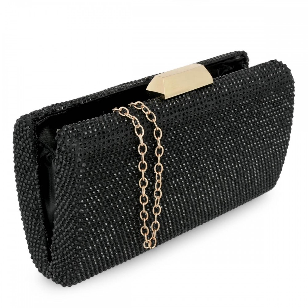 Women Clutch EXE R67003589490 Black