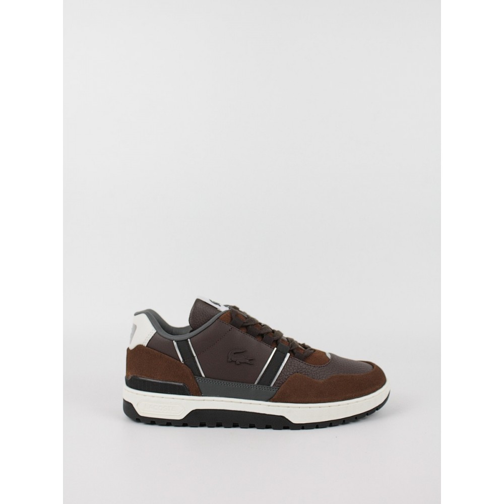 Ανδρικό Sneaker Lacoste T-Clip WNTR 223 2 SMA 46SMA00971W7 Καφέ Ανδρικό Sneaker Lacoste T-Clip WNTR 223 2 SMA 46SMA00971W7 Καφέ
