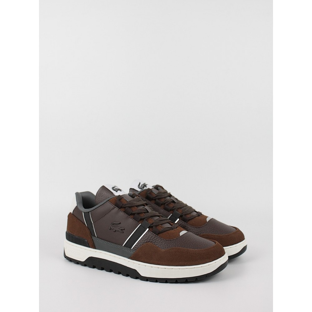 Ανδρικό Sneaker Lacoste T-Clip WNTR 223 2 SMA 46SMA00971W7 Καφέ Ανδρικό Sneaker Lacoste T-Clip WNTR 223 2 SMA 46SMA00971W7 Καφέ