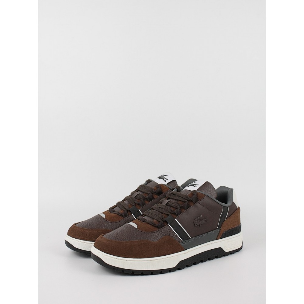 Ανδρικό Sneaker Lacoste T-Clip WNTR 223 2 SMA 46SMA00971W7 Καφέ Ανδρικό Sneaker Lacoste T-Clip WNTR 223 2 SMA 46SMA00971W7 Καφέ