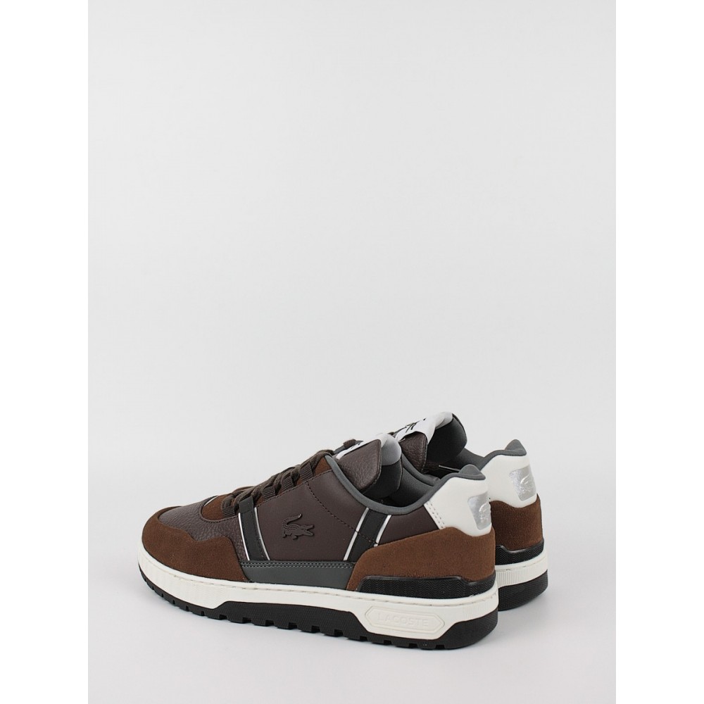Ανδρικό Sneaker Lacoste T-Clip WNTR 223 2 SMA 46SMA00971W7 Καφέ Ανδρικό Sneaker Lacoste T-Clip WNTR 223 2 SMA 46SMA00971W7 Καφέ