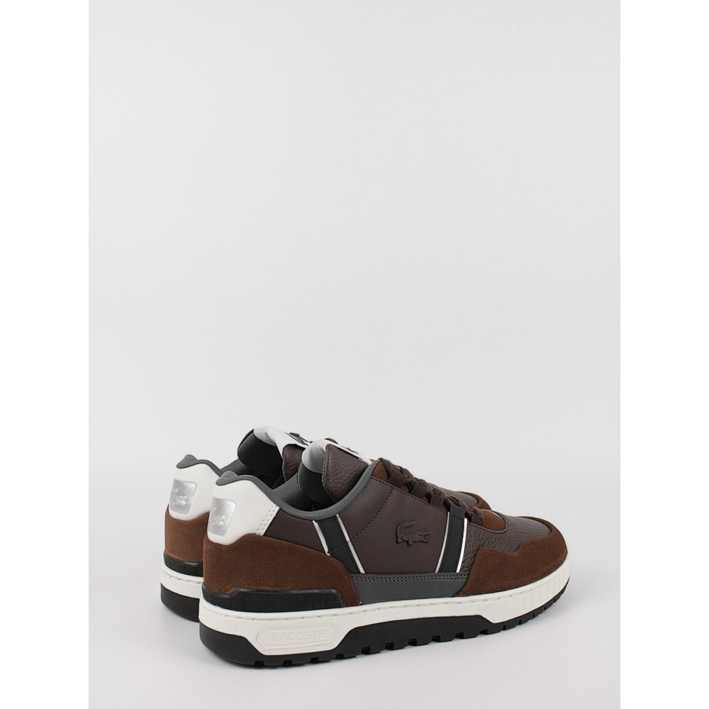Ανδρικό Sneaker Lacoste T-Clip WNTR 223 2 SMA 46SMA00971W7 Καφέ Ανδρικό Sneaker Lacoste T-Clip WNTR 223 2 SMA 46SMA00971W7 Καφέ
