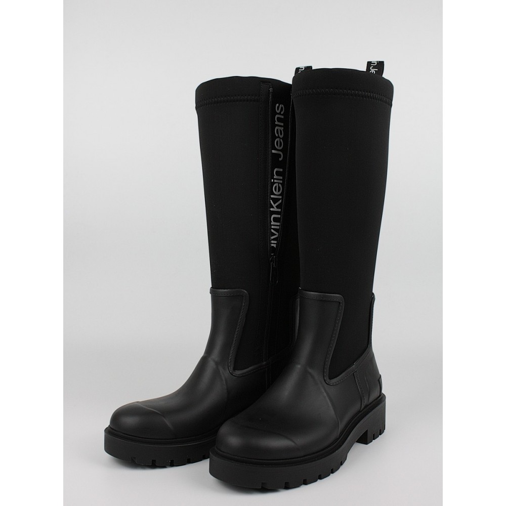 Women's Sneakers Calvin KLein High Rainboot Neopren YW0YW00838-BDS Black