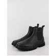 Ανδρικά Chelsea Μποτάκια Calvin KLein Eva Mid Chelsea Boot Lth YM0YM00750-0GT Μαύρο