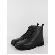 Ανδρικά Chelsea Μποτάκια Calvin KLein Eva Mid Laceup Boot Lth YM0YM00751-0GT Μαύρο