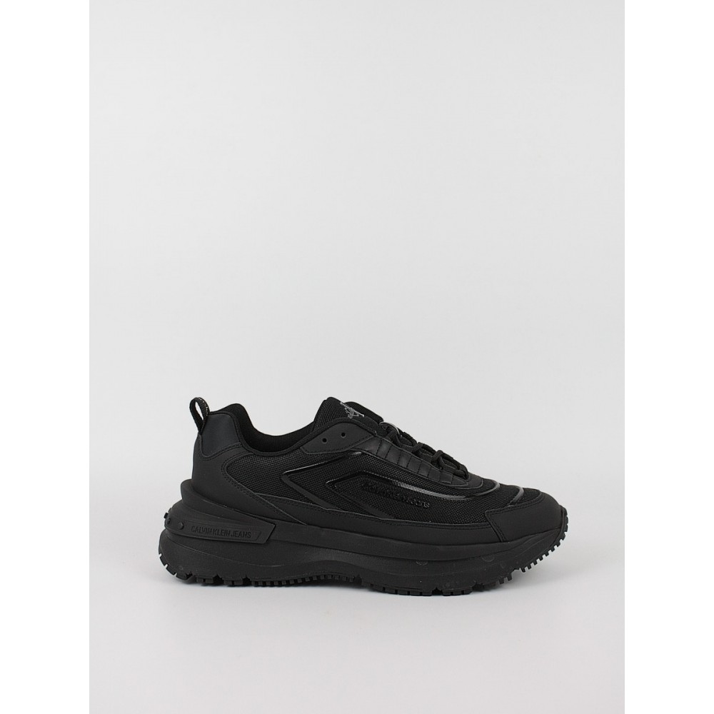 Ανδρικά Sneaker Calvin KLein Chunky Runner Low Laceup Refl YM0YM00777-0GT Μαύρο