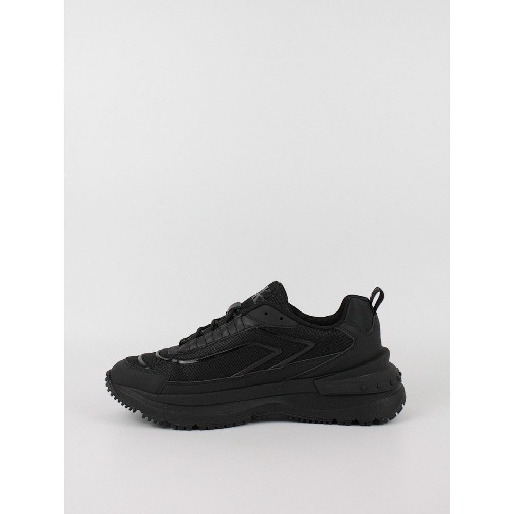 Ανδρικά Sneaker Calvin KLein Chunky Runner Low Laceup Refl YM0YM00777-0GT Μαύρο