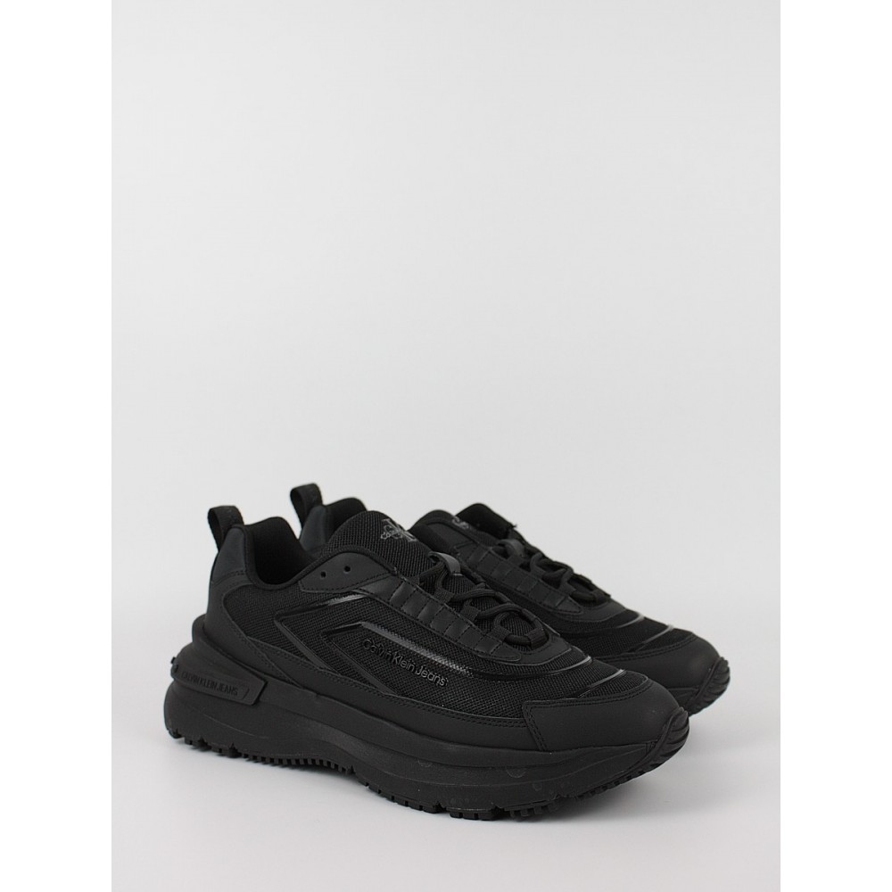 Ανδρικά Sneaker Calvin KLein Chunky Runner Low Laceup Refl YM0YM00777-0GT Μαύρο Ανδρικά Sneaker Calvin KLein Chunky Runner Low Laceup Refl YM0YM00777-0GT Μαύρο